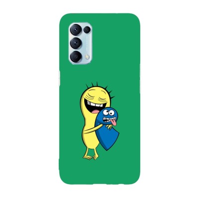 Husa compatibila cu Oppo A72, Viceversa, model Cheese fan Foster Home, Silicon, TPU foto