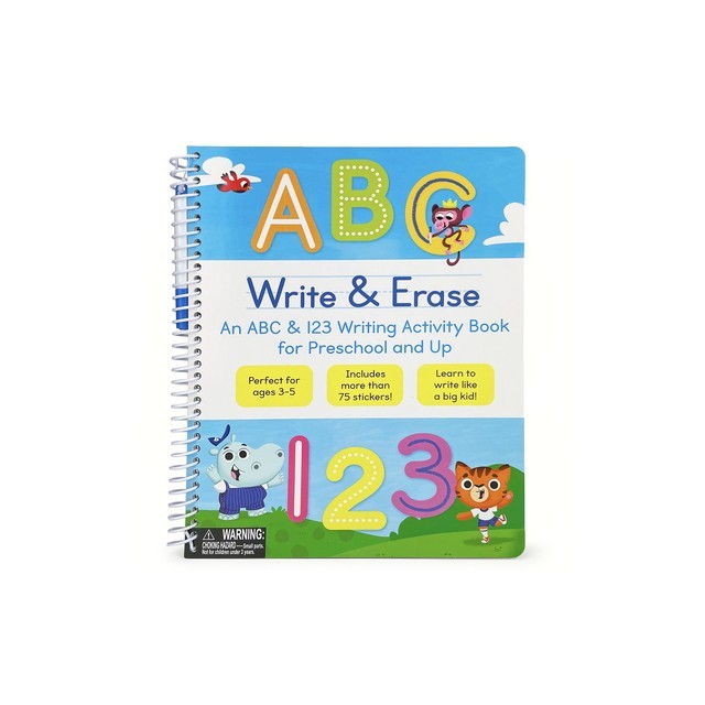 Write &amp; Erase ABC and 123
