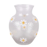 Cumpara ieftin Vaza flori sticla multicolora Margarete &Oslash; 13x16 cm