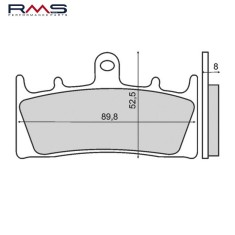 Lichidare: Set placute frana Kawasaki ZRX 400-1200 - ZX Ninja 600-1200 - ZR - ZRX 1100-1200 - Suzuki GS - GSF - GSX R Hayabusa 750-1300