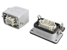 Conector HDC Tată-Mamă Soclu-Mufă Set Complet 6 Pin