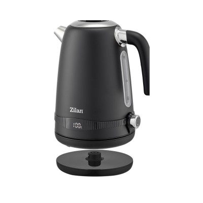 Fierbator electric din Inox Zilan ZLN1001 Negru, digital, 2200 W, 7 niveluri intre 40 - 100 grade celsius foto
