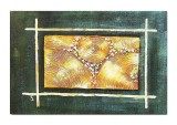 Cumpara ieftin Tablou abstract Dreptunghi solar pictat manual, 90x60cm ulei pe panza in relief efect 3D