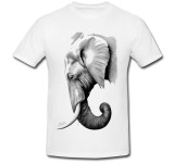 Cumpara ieftin Tricou &quot; Elefant din creion &quot;