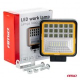 Proiector Auto LED 45W Combo Angel Eyes Amio 110mm, 3360lm, 9-30V, 6000K-6500K, SMD3030