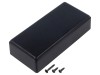 Carcasă universală ventilată ABS SUPERTRONIC model PP004AN-S neagră 55x121x31mm