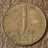 C50 - Moneda foarte veche - Olanda - 1 cent - 1969