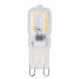 Bec cu LED-uri Mini G9 5W Alb Cald Milky SMD2835, Reglabil