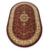 Covor Royal Adr oval model 521 vin roșu, 200x290 cm