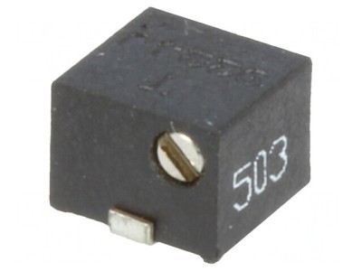 Potentiometru Multiturn 50k&amp;Omega; SMD foto