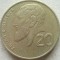 MONEDA 20 CENTI 2001-CIPRU