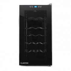 Klarstein Klarstein Vivo Vino Frigider de vin 18 Sticle, 52 litri ,LED ,negru foto