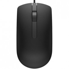 Mouse Dell MS116 cu fir optic USB negru