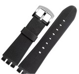 Cumpara ieftin Curea Cauciuc (Silicon) 23 mm pentru Swatch IRONY &ndash; Compatibil? YOS440, YOS448, YOS449, YOS401G &ndash; Cataram? O?el