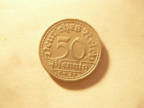 Moneda 50 pfennig 1921 Germania , aluminiu , cal F.Buna, Europa
