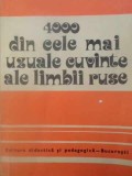 4000 DIN CELE MAI UZUALE CUVINTE ALE LIMBII RUSE-N.M. SANSKI, Z.P. DAUNENE SI COLAB.-334700