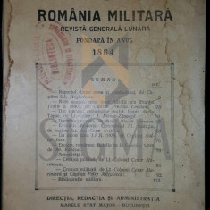 REVISTA ROMANIA MILITARA, NOIEMBRIE-DECEMBRIE 1941