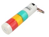 Coloană de semnalizare LED 24VDC IP54 - roşu/ambră/verde