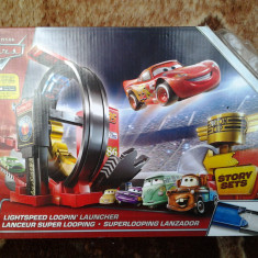 Jucarie McQueen Disney Pixar Cars Lightspeed Loopin' Launcher Playset