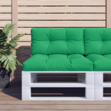 VidaXL Pernă de paleți, verde, 80x40x12 cm, material textil