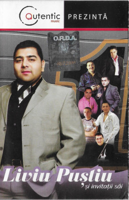 Casetă audio Liviu Puștiu Și Invitații Săi : Vali Vijelie, Florin Salam, originală foto
