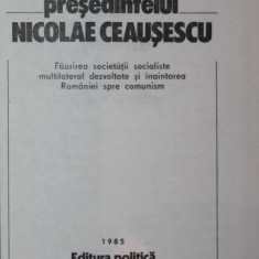 CONCEPTIA ECONOMICA A PRESEDINTELUI NICOLAE CEAUSESCU