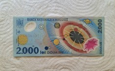 Bancnota de 2000 lei din 1999
