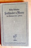 C877-Geografie veche 1913-Ex-Libris-Pamanturi si Mari-Colectia Kosmos Germania.