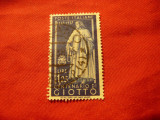 Timbru Italia 1937 - Pictori Italieni - Giotto , stampilat , 1,25Lire