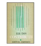 Ilie Dan - Contributii - versuri - 117163