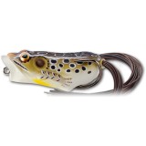 Cumpara ieftin Naluca Livetarget Hollow Frog Popper, culoare Tan-Brown, 6.5cm, 14g