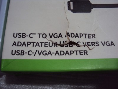 Adaptor Belkin USB-C la VGA negru foto