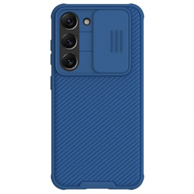 Carcasa Nillkin Cam Shield Pro compatibila cu Samsung Galaxy S23 Blue foto