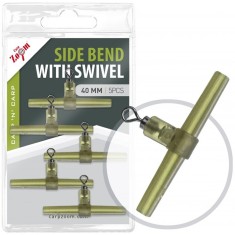 Vartej cu Tub Culisant Carp Zoom Side Band with Swivel 40mm, 5buc/pac