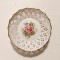 Farfurie portelan dantelata, Cluj Napoca Porcelaine Manufacturers pictata manual