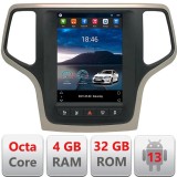 Navigatie Tesla QLED 9.7 pentru Jeep Grand Cherokee 2014-2019, 4GB/32GB