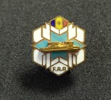 Insigna sport - FEDERATIA de PATINAJ din ROMANIA (varianta 1)