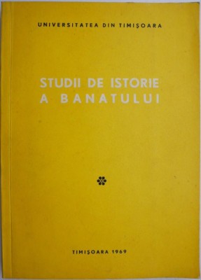 Studii de istorie a Banatului foto