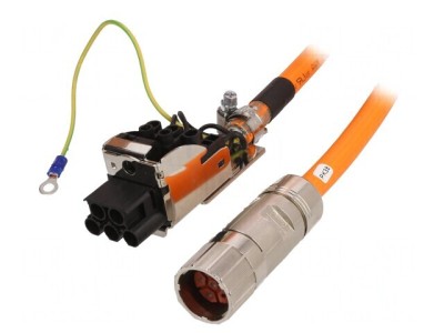 Cablu Siemens Servo 5m PUR Chainflex foto