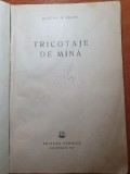 tricotaje de mana - din anul 1957