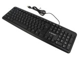 Tastatură USB Neagră RU Layout 1.5m