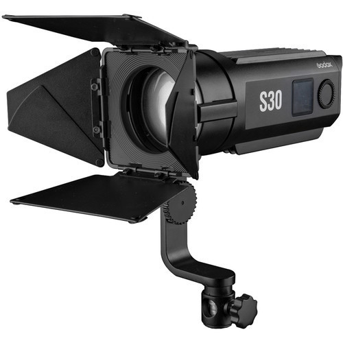 Lampa Video LED Godox S30 cu lentila de focalizare
