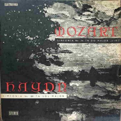 Disc vinil, LP. SIMFONIA NR.36 IN DO MAJOR. SIMFONIA NR.88 IN SOL MAJOR-MOZART, HAYDN-260771 foto