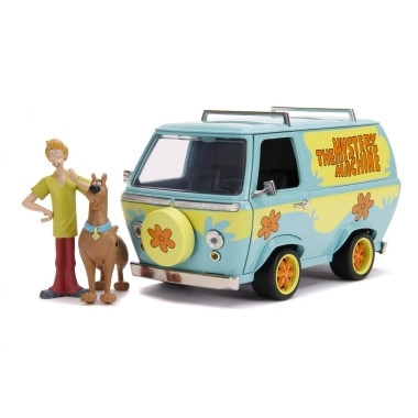 Scooby Doo Mystery van set cu igurine Scooby Doo si Shaggy foto