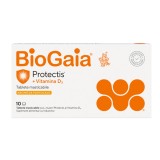 ProTectis cu Vitamina D3 800 UI, 10 tablete masticabile, BioGaia