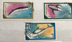 (B ) Timbre serii Straine tema Pesti Mongolia