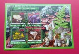 Ciuperci - Burkina Faso 2019 - Coliță 4 Timbre Champignons CP1_I