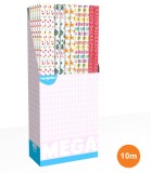 Hartie de Ambalat Cadou Tot Anul Mega Culori Mixte 70 X 1000 5 Varietati