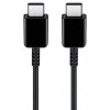 Cablu de Date Type-C la Type-C, 100W, 0.98m - Samsung (EP-DG977BBE) - Black (Bulk Packing)