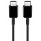 Cablu de Date Type-C la Type-C, 100W, 0.98m - Samsung (EP-DG977BBE) - Black (Bulk Packing)